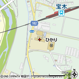 鳥取市立宝木小学校周辺の地図