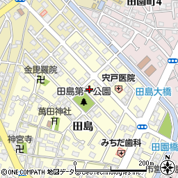 鳥取県鳥取市田島740周辺の地図
