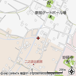 千葉県東金市二之袋44周辺の地図