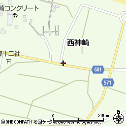 京都府舞鶴市西神崎596周辺の地図