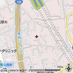 神奈川県厚木市上依知1437-1周辺の地図