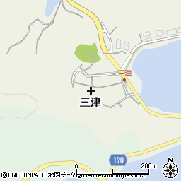 鳥取県鳥取市三津360周辺の地図