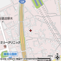 神奈川県厚木市上依知1420-7周辺の地図
