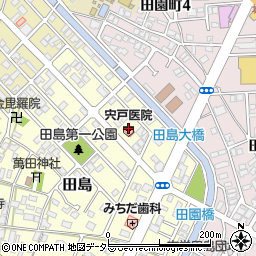 宍戸医院周辺の地図