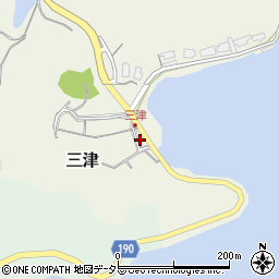 鳥取県鳥取市三津377周辺の地図