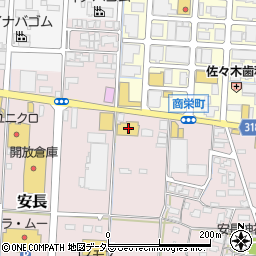 鳥取県鳥取市安長277周辺の地図