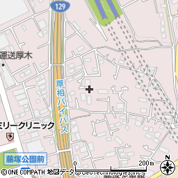 神奈川県厚木市上依知1432-2周辺の地図