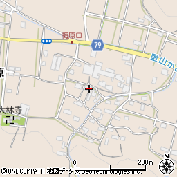 岐阜県山県市梅原884-3周辺の地図