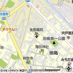 鳥取県鳥取市田島519周辺の地図