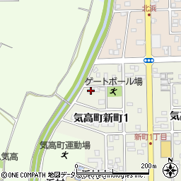 鳥取県鳥取市気高町新町1丁目51周辺の地図