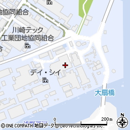 デイ・シイ川崎工場周辺の地図