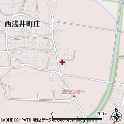 滋賀県長浜市西浅井町庄1008-2周辺の地図