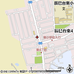 千葉県市原市辰巳台東4丁目2-3周辺の地図