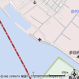鳥取県境港市渡町1105-2周辺の地図