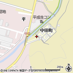 京都府舞鶴市中田町316周辺の地図