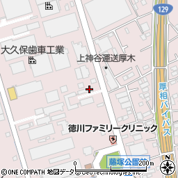 神奈川県厚木市上依知3003周辺の地図