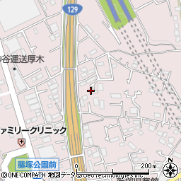 神奈川県厚木市上依知1420-9周辺の地図