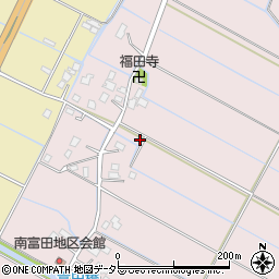千葉県大網白里市富田293周辺の地図