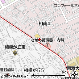 神奈川県相模原市南区相南4丁目22-14周辺の地図