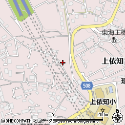 神奈川県厚木市上依知1570周辺の地図