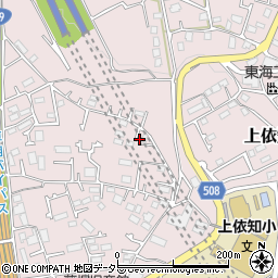 神奈川県厚木市上依知1454周辺の地図