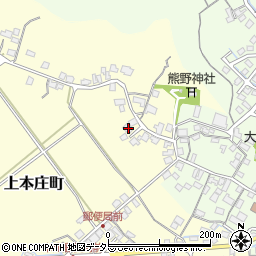 島根県松江市上本庄町347周辺の地図