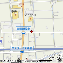 岐阜県山県市東深瀬591周辺の地図
