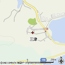鳥取県鳥取市三津357周辺の地図