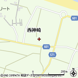 京都府舞鶴市西神崎581周辺の地図