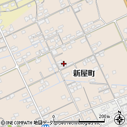 鳥取県境港市新屋町251-2周辺の地図