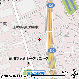 神奈川県厚木市上依知1412-26周辺の地図