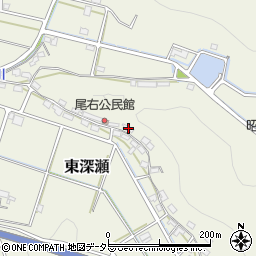 岐阜県山県市東深瀬2383周辺の地図