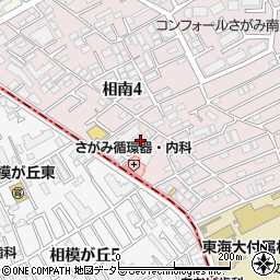 神奈川県相模原市南区相南4丁目22-5周辺の地図