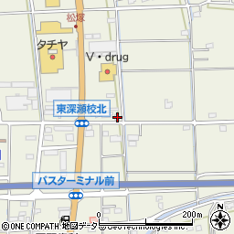 岐阜県山県市東深瀬590周辺の地図