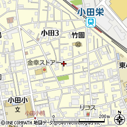 ソフィー川崎周辺の地図