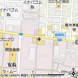 鳥取県鳥取市安長278周辺の地図