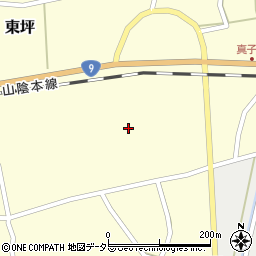 鳥取県大山町（西伯郡）上坪東周辺の地図