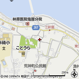 鳥取県東伯郡琴浦町赤碕188周辺の地図