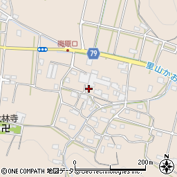 岐阜県山県市梅原879周辺の地図