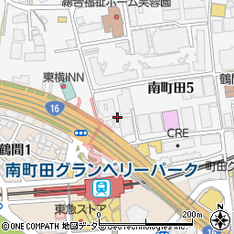 東京都町田市南町田5丁目10周辺の地図