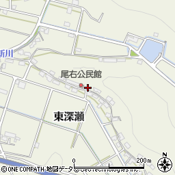 岐阜県山県市東深瀬2382周辺の地図