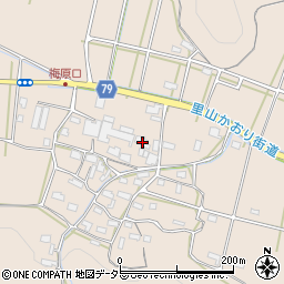 岐阜県山県市梅原864周辺の地図
