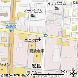 鳥取県鳥取市安長226周辺の地図