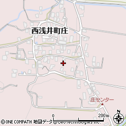 滋賀県長浜市西浅井町庄1042周辺の地図