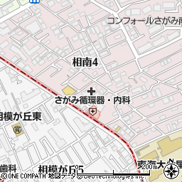 神奈川県相模原市南区相南4丁目22-1周辺の地図