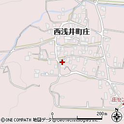 滋賀県長浜市西浅井町庄1036周辺の地図
