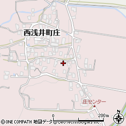 滋賀県長浜市西浅井町庄1022周辺の地図