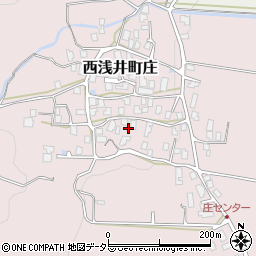 滋賀県長浜市西浅井町庄1038周辺の地図
