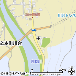 滋賀県長浜市木之本町川合25周辺の地図