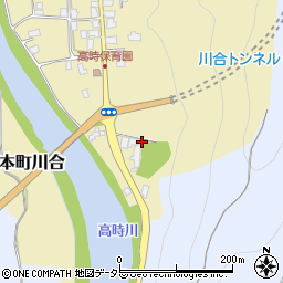 滋賀県長浜市木之本町川合22周辺の地図